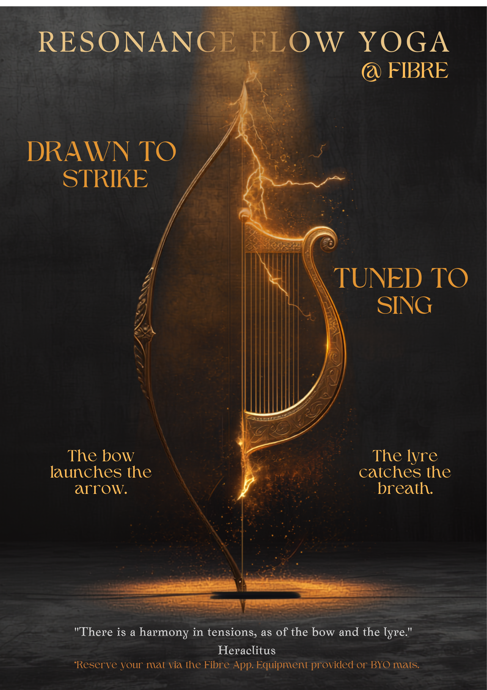 Resonance Flow Yoga @ Fibre - Drawn to Strike, Tuned to Sing